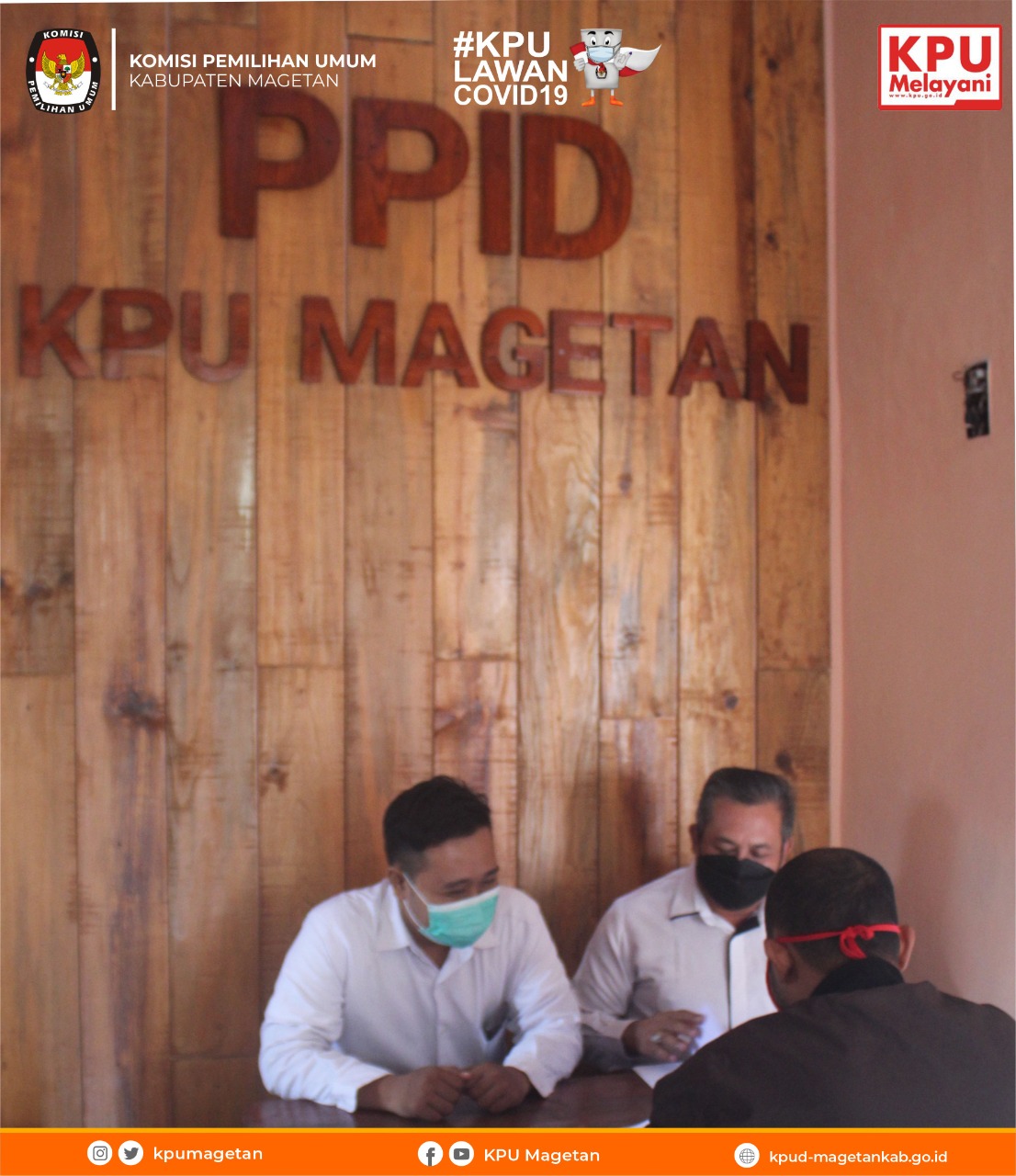 KPU Magetan Layani Permintaan Autentifikasi PDIP 2021